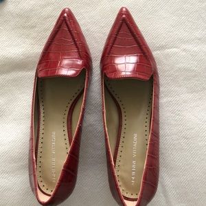 Adrienne vittadini red shoes